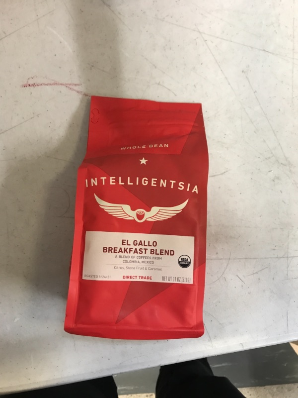 Photo 2 of Intelligentsia Organic El Gallo Breakfast Blend Coffee 12 oz. Bag EXP 8/22/21