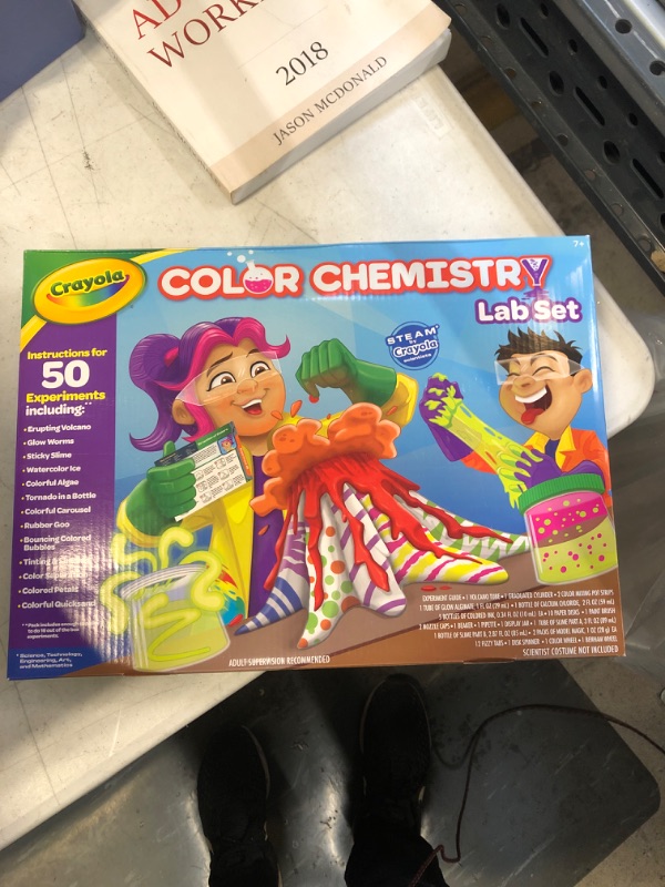 Photo 2 of Crayola Color Chemistry Set For Kids, Gift for Kids, Ages 7, 8, 9, 10
