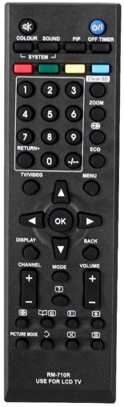 Photo 1 of  Remote Control for JVC LCD TV Controller RMT-11 RM-710R Replace RM-C2020