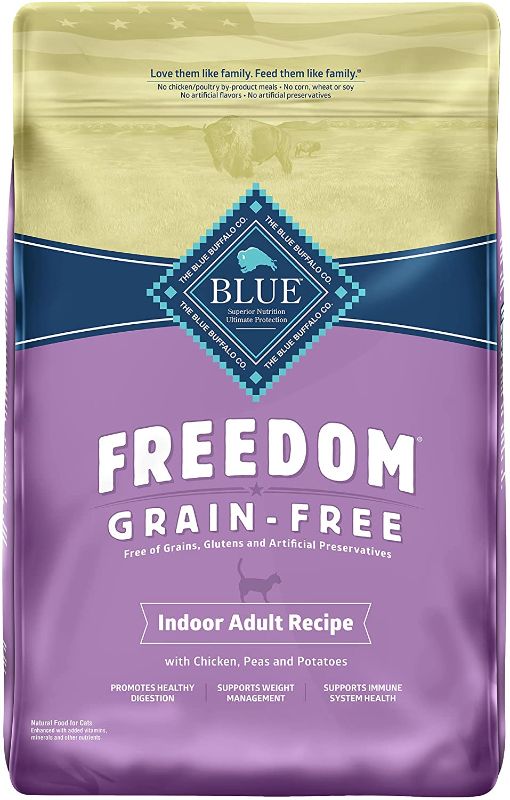 Photo 1 of Blue Buffalo Freedom Grain Free Natural Indoor Adult Dry Cat Food EXP 02SEP2022
