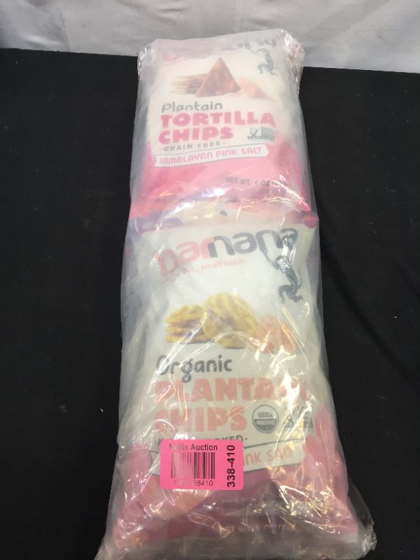 Photo 3 of Barnana Organic Plantain Chips, Himalayan Pink Salt, Barnana Grain-Free Plantain Tortilla Chips – Himalayan Pink Salt
