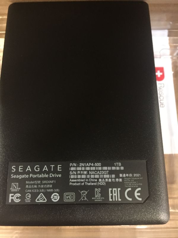 Photo 1 of Seagate Portable 2TB External Hard Drive Portable HDD – USB 3.0 for PC, Mac, PlayStation, & Xbox 