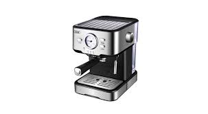 Photo 1 of Drip coffee maker GECME403-U, 15 Bar Coffee Machine with Foaming Milk Frother Wand for Espresso, Cappuccino
