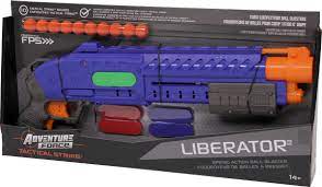 Photo 1 of Adventure Force Tactical Strike Liberator Spring-Powered Pump Action Ball Blaster - Compatible with NERF Rival
