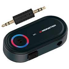 Photo 1 of Monster Bluetooth Auxiliary Audio Receiver Kit - Brand New Sealed -MBA9-1009-BLK
