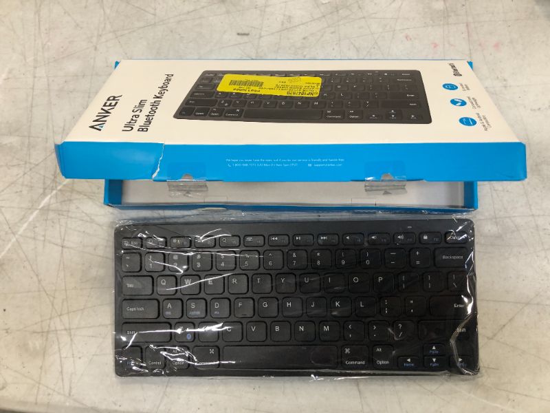 Photo 2 of  Anker Bluetooth Ultra-Slim Keyboard (Black)