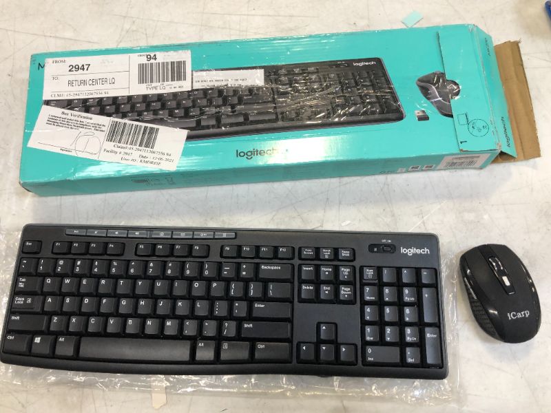 Photo 2 of Logitech 920008813 Wireless Combo MK270 Keyboard & Mouse