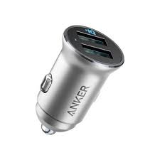 Photo 1 of Anker 2-Port PowerDrive 24W Car Charger - Silver

