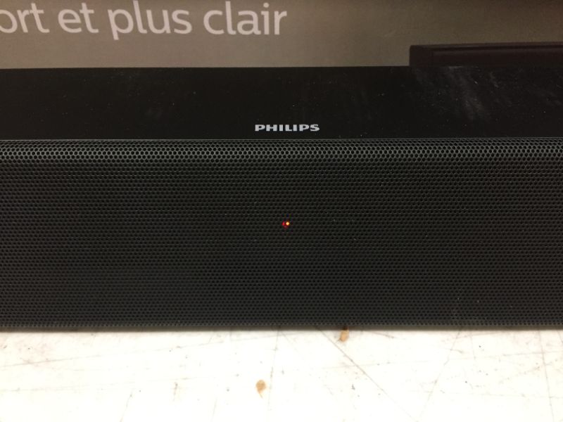 Photo 1 of Philips B5105 Soundbar Speaker with 2.0 Stereo Sound, 30W Output Power, HDMI ARC, Bluetooth Streaming, Wall Mountable, TAB5105
