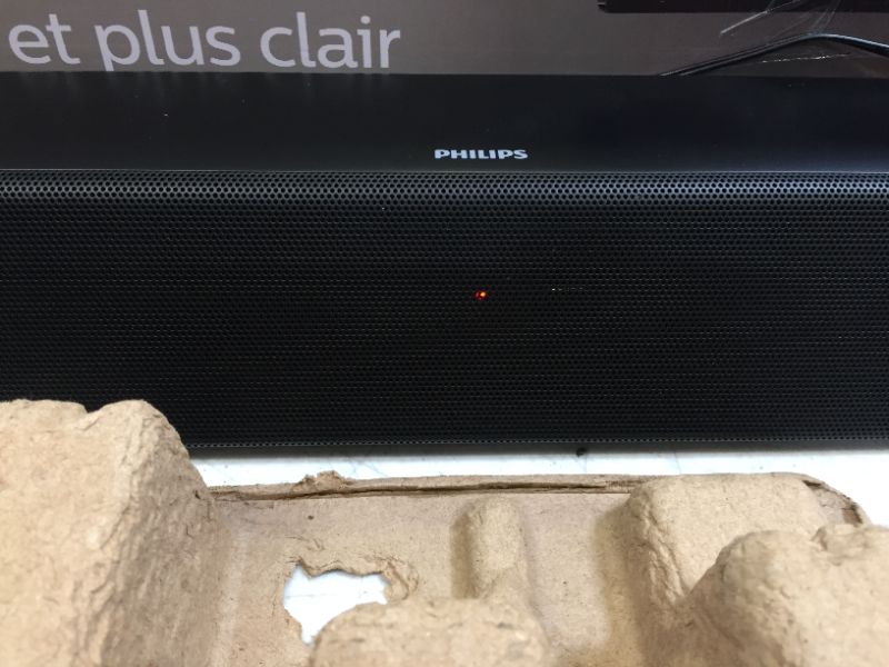 Photo 2 of Philips B5105 Soundbar Speaker with 2.0 Stereo Sound, 30W Output Power, HDMI ARC, Bluetooth Streaming, Wall Mountable, TAB5105
