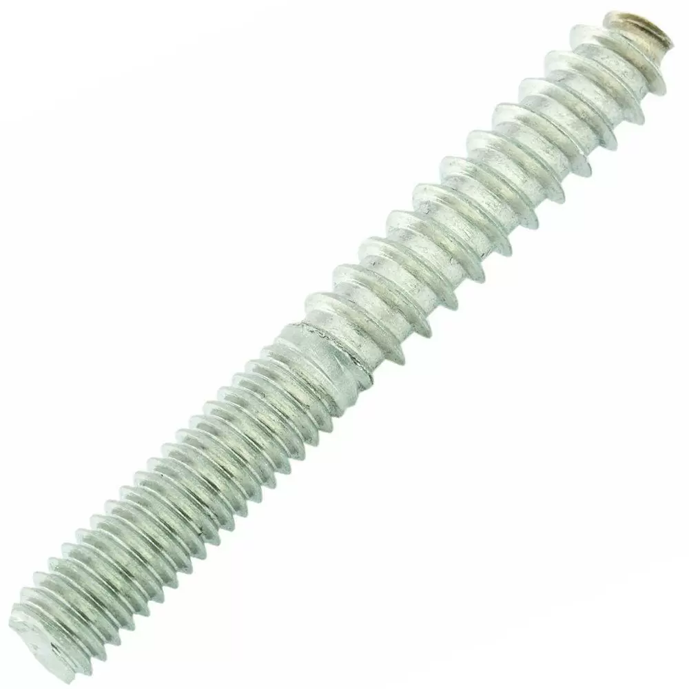 Photo 1 of 4 pack Everbilt 5/16 in.-18 x 4 in. Stainless Hanger Bolt
