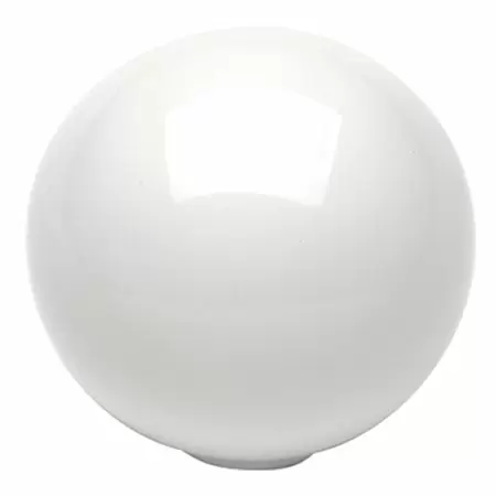 Photo 1 of 5 pack 1-1/4 In. Conquest White Cabinet Knob (BPP14021-W)
