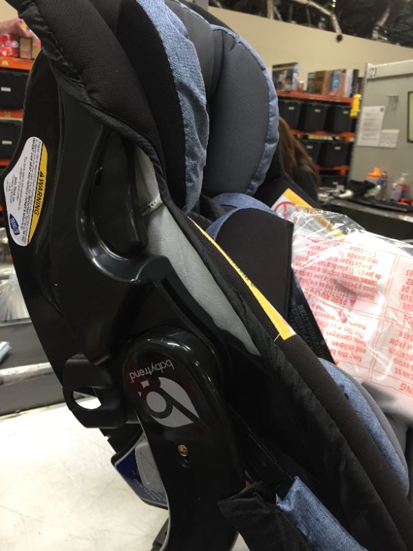 Photo 3 of Baby Trend Secure Snap Tech™ 35.00 Lbs Infant Car Seat, Blue Chambray
