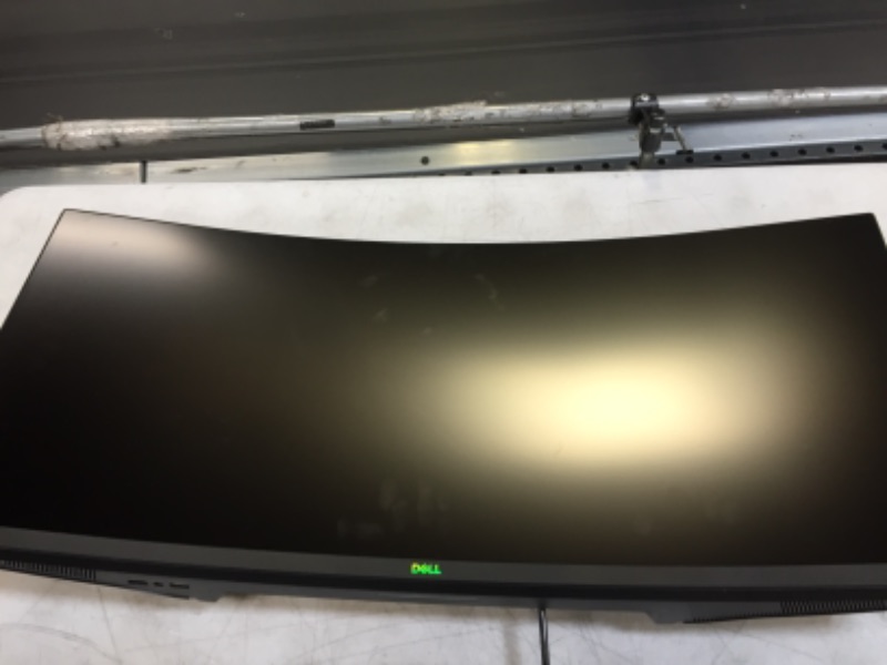 Photo 4 of Dell Curved Gaming Monitor 34 Inch Curved Monitor with 144Hz Refresh Rate, WQHD (3440 x 1440) Display, Black - S3422DWG---SCREEN IS DIRTY---
