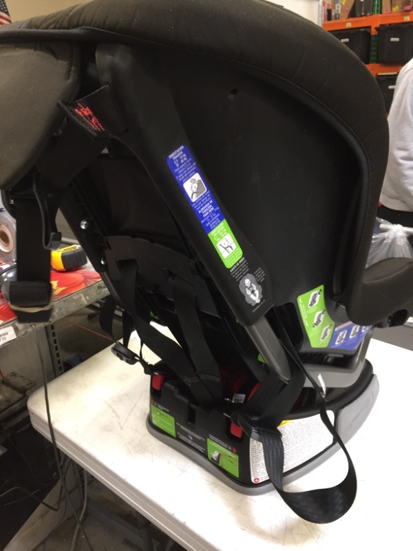 Photo 4 of Britax Grow with You ClickTight Harness-2-Booster Car Seat, Cool Flow Gray---ITEM IS DIRTY---
