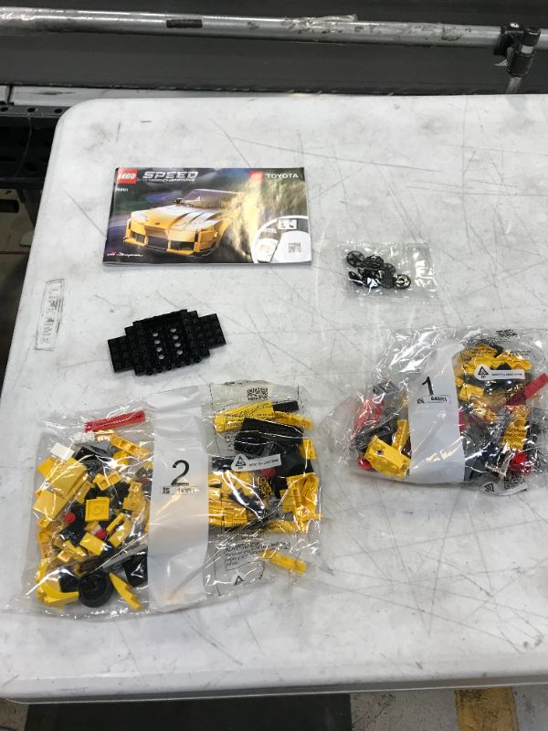Photo 2 of LEGO Speed Champions Toyota GR Supra 76901 Toy Car Building Toy---BOX IS DAMAGED---

