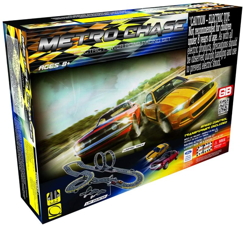 Photo 1 of Metro Chase Road Racing Slot Car Set - Electric Powered
