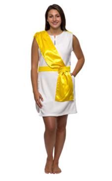 Photo 1 of Greek Goddess Pajama Dress - One Piece Novelty Toga Tunic Costume Romper By Funz
2PACK