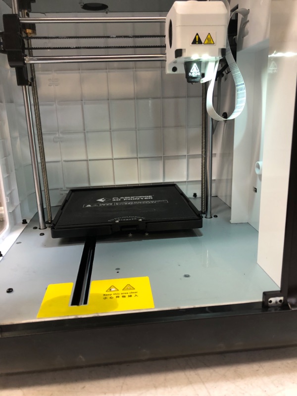 Photo 8 of Flashforge Adventurer 3 LITE 3D Printer Free of Leveling Ultra-Mute Cloud Printing UNABLE TO TEST FOR PROPER FUNCTION [POWER WORKS] 
