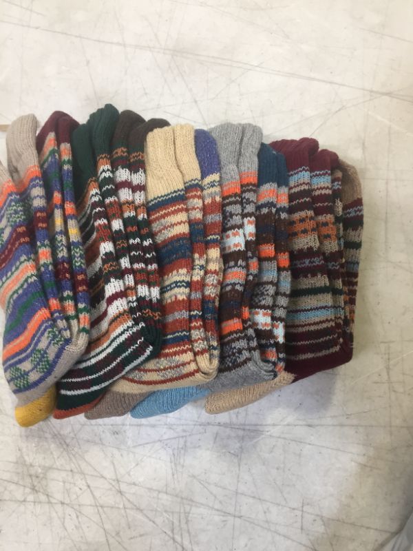 Photo 1 of 5 Pairs Winter Womens Wool Socks