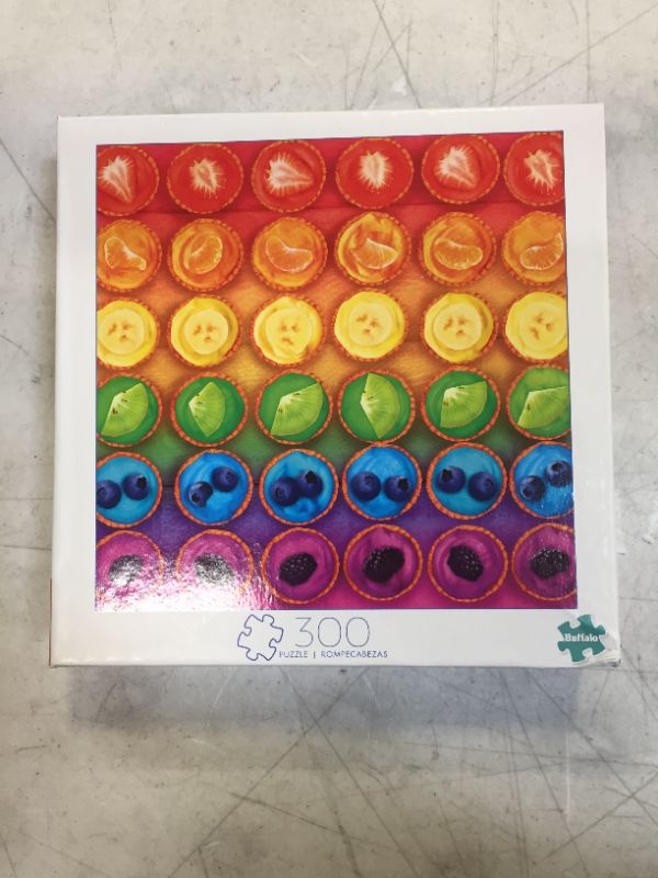 Photo 2 of Buffalo Games - Art of Play - Rainbow Tarts - 300 Piece Jigsaw Puzzle
