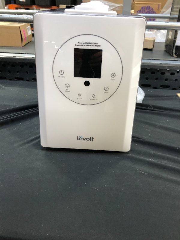 Photo 3 of Levoit Humidifiers, 6L Warm and Cool Mist Ultrasonic Humidifier for Bedroom