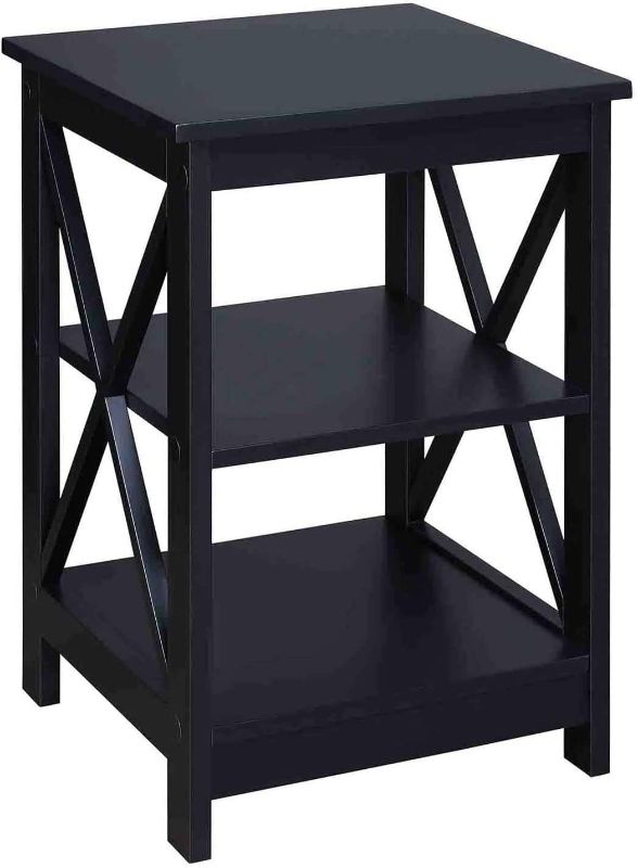 Photo 1 of Convenience Concepts Oxford End Table, Black
