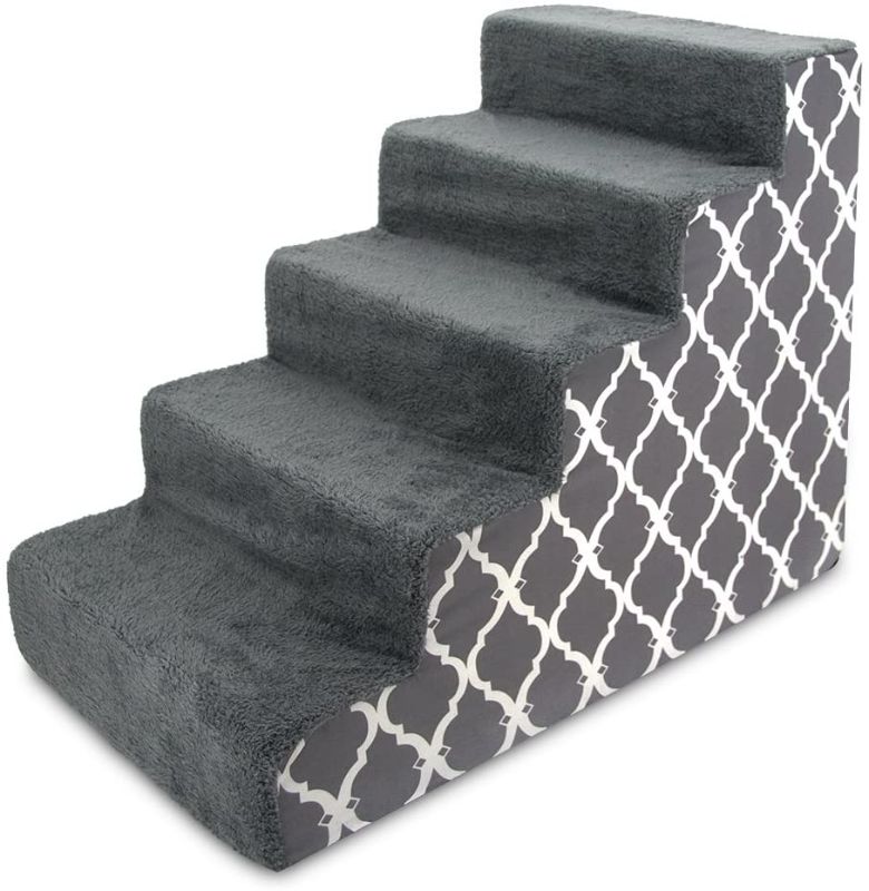 Photo 1 of Best Pet Supplies Pet Steps and Stairs with CertiPUR-US Certified Foam for Dogs and Cats
