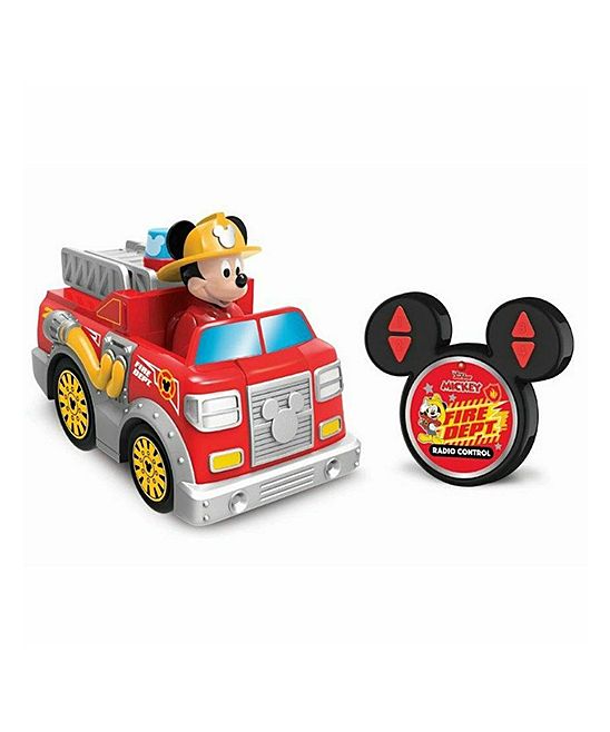 Photo 1 of Jam'n Products - 9'' RC Mickey's Firetruck
