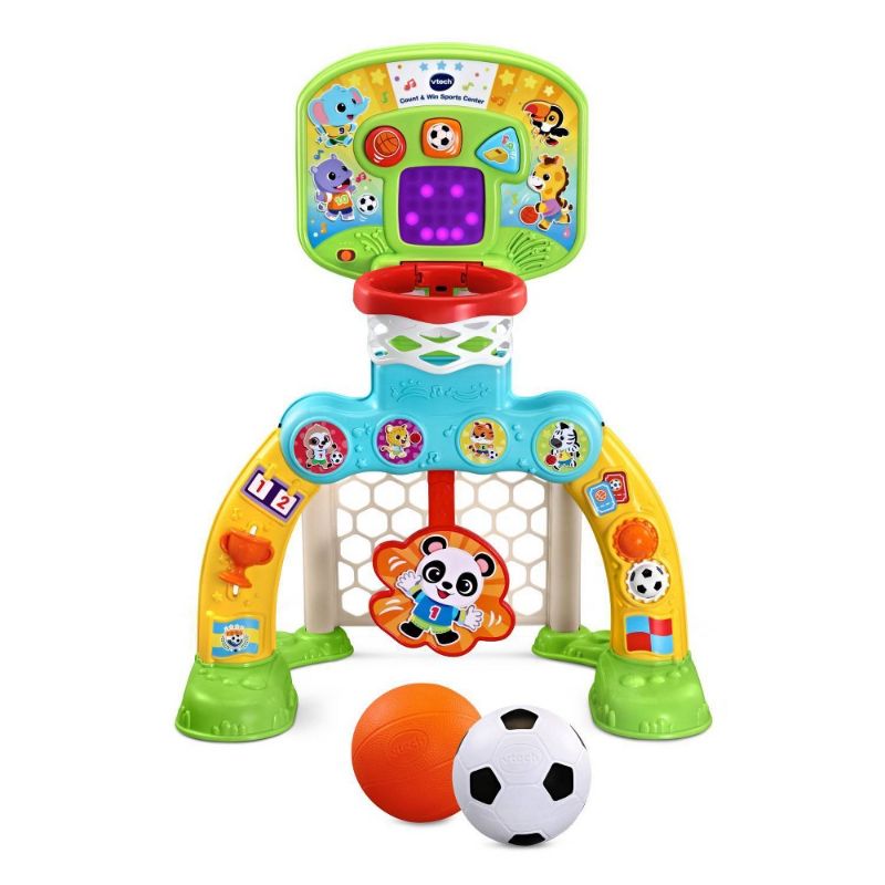 Photo 1 of VTech Count & Win Sports Center with Basketball and Soccer Ball
