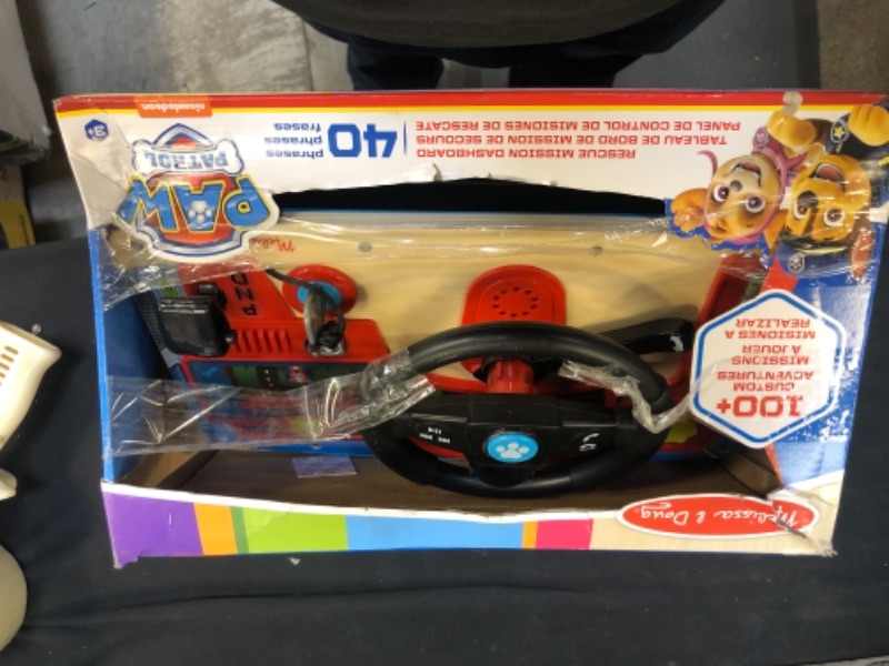 Photo 2 of Melissa  Doug PAW Patrol Rescue Mission Wooden Dashboard