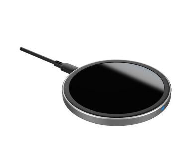 Photo 1 of onn. 10w wireless charging pad compatible with iphone 13/12/11/xs/x/8 series, samsung galaxy series, etc