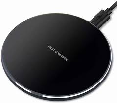 Photo 1 of onn. 10W Wireless Charging Pad Compatible with iPhone 13/12/11/XS/X/8 Series, Samsung Galaxy Series, etc
