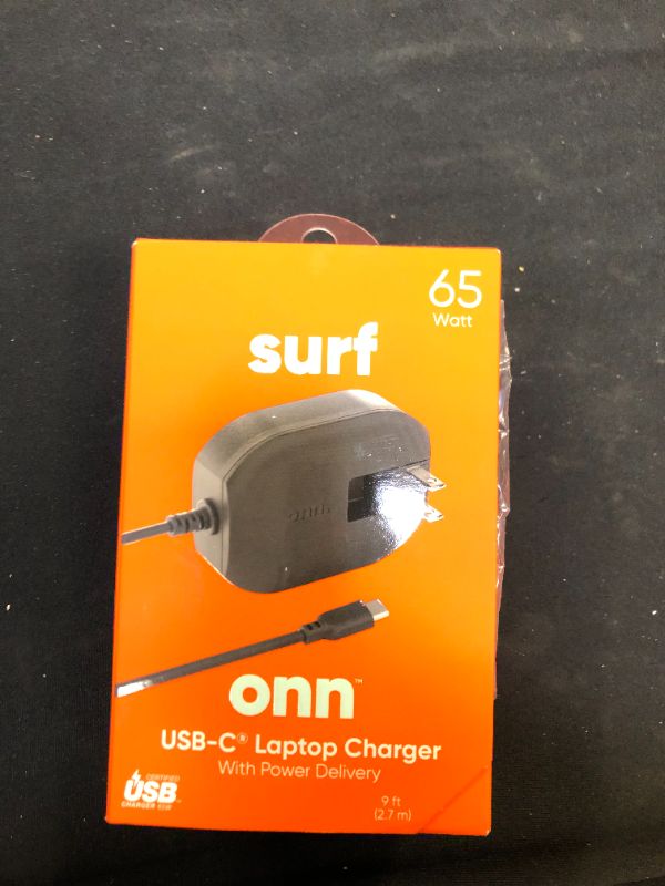 Photo 2 of Onn. USB-C Laptop Charger with Power Delivery
