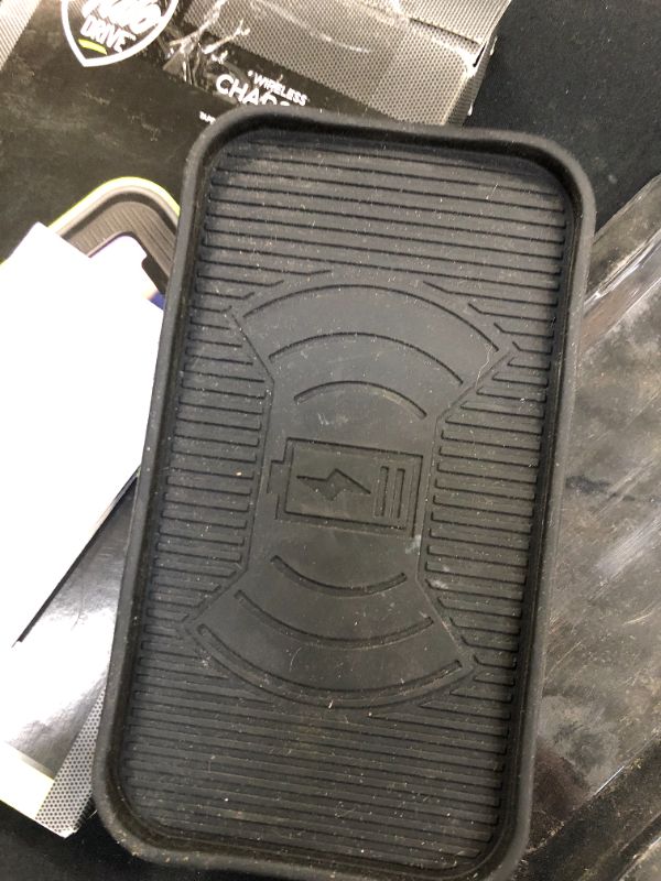 Photo 1 of AutoDrive Universal Silicone QI Wireless Charger Black
