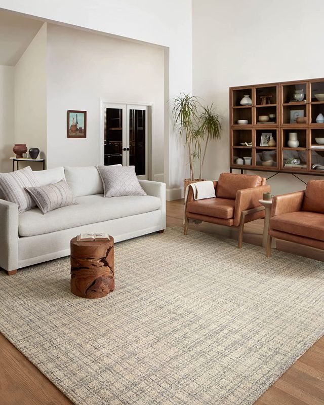 Photo 1 of Chris Loves Julia x Loloi Polly Collection POL-03 Antique / Mist, Contemporary 2'-3" x 3'-9" Area Rug
