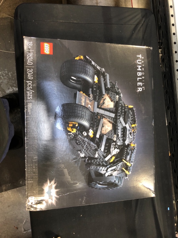 Photo 1 of LEGO DC Batman Batmobile Tumbler 76240 Building Kit Model of The Batmobile from The Dark Knight Trilogy (2,049 Pieces)
