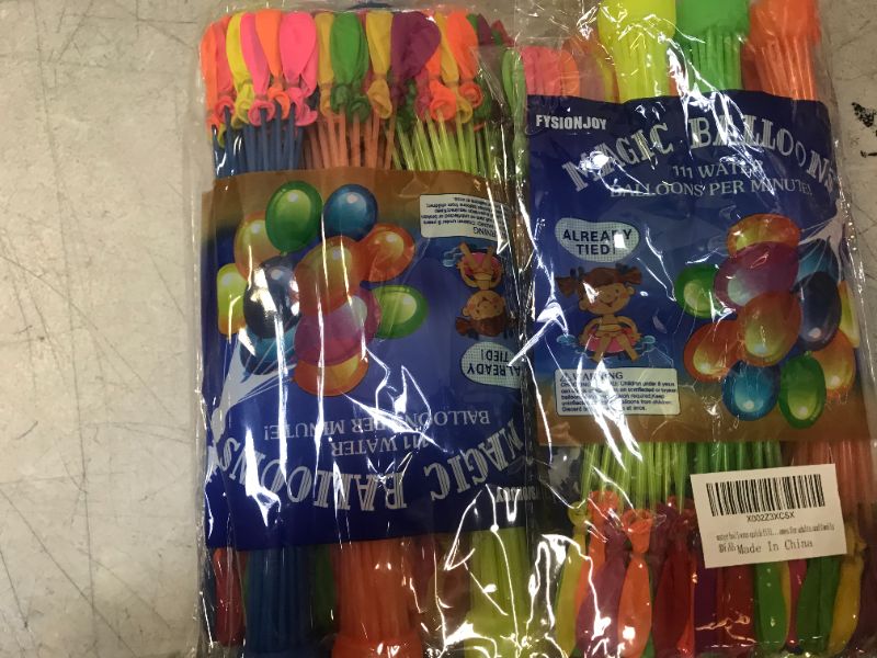 Photo 1 of water balloons quick fill self sealing small balloons for party games 637 mixed color water balloons 18 bunches for water pool fun games water games for adults outdoor games for adults and family

