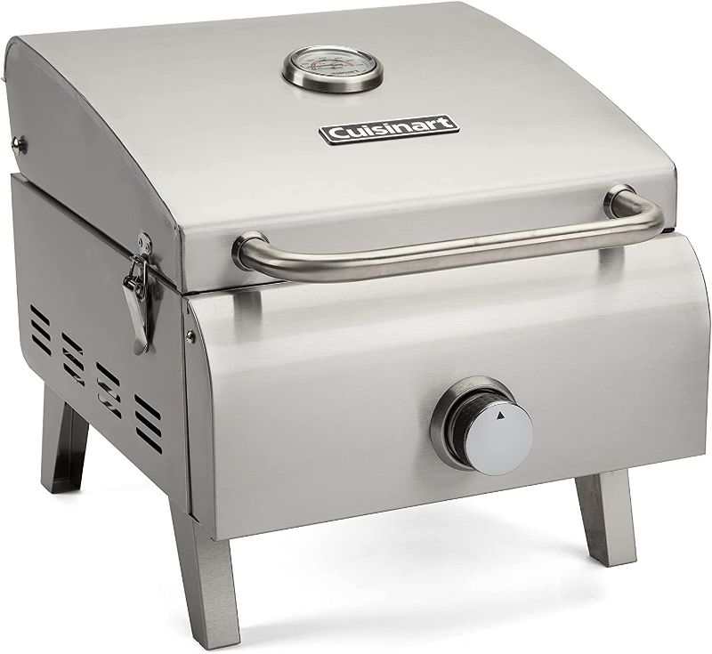 Photo 1 of Cuisinart CGG-608 Portable, Professional Gas Grill, One-Burner, Stainless Steel
