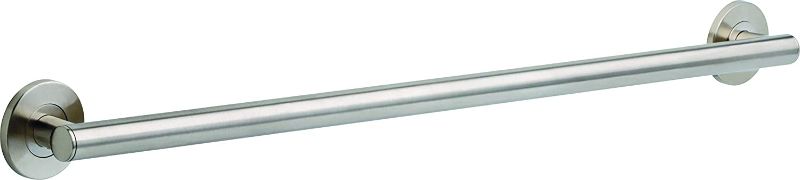 Photo 1 of DELTA FAUCET 41836-SS Contemporary Decorative Grab Bar, 36", Brilliance Stainless Steel
