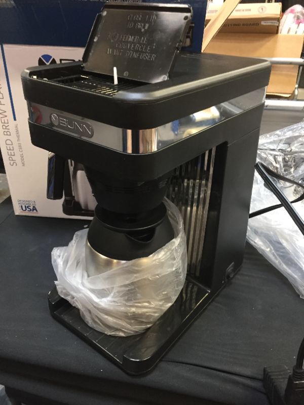 Photo 2 of BUNN Thermal Coffee Maker - Black CSB3T