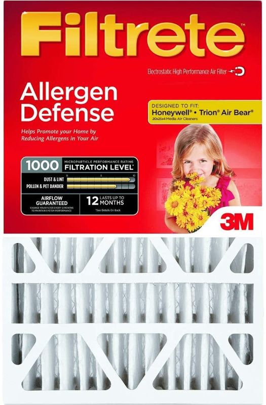 Photo 1 of 3M COMPANY NADP03-4IN-4 Ultra Allergen Filter
