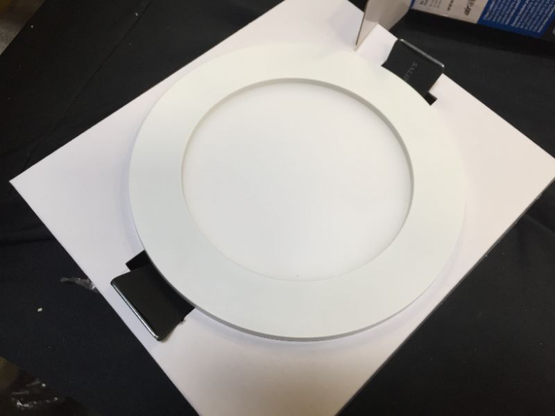 Photo 2 of Halo SMD-DM 4 in. 3000K Remodel Canless Recessed Integrated LED Kit

