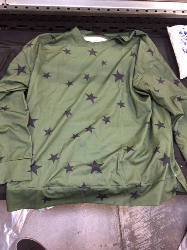 Photo 1 of Green Long Sleeve With Stars L