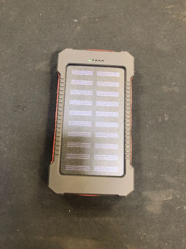 Photo 1 of Solar Panel Power Bank with 2.1V Output