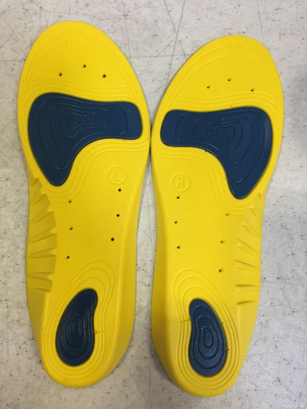 Photo 3 of  Memory Foam Athletic Insoles with Shock Absorption for Low Arch Support and Comfort for Active Running Shoes Sports Insoles