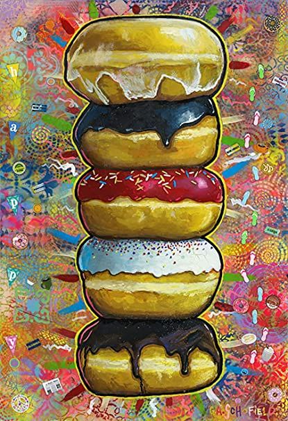 Photo 1 of Easy Planet - Glen Schofield - We Love Donuts - 500 Piece Jigsaw Puzzle
