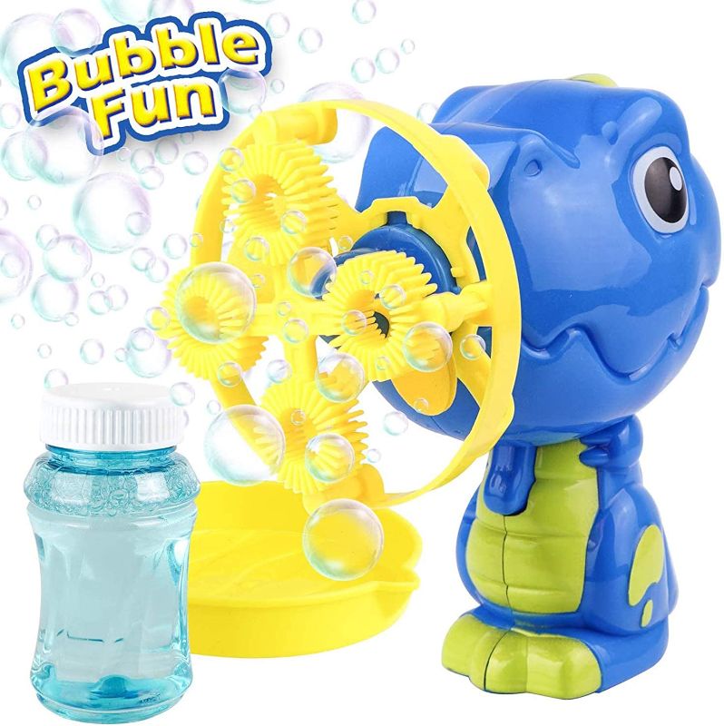 Photo 1 of Bubble Machine?Auto Bubble Blower Portable, Bubble Maker for Kids
