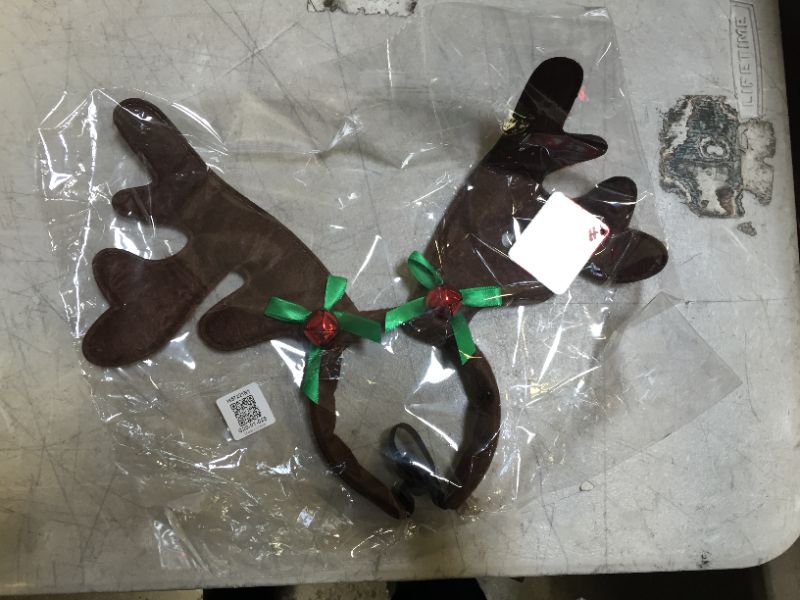 Photo 1 of generic reindeer horns for pets 2 pack 