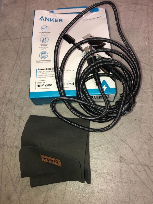 Photo 2 of Anker 6' PowerLine Select+ Lightning/USB Data Transfer Cable
